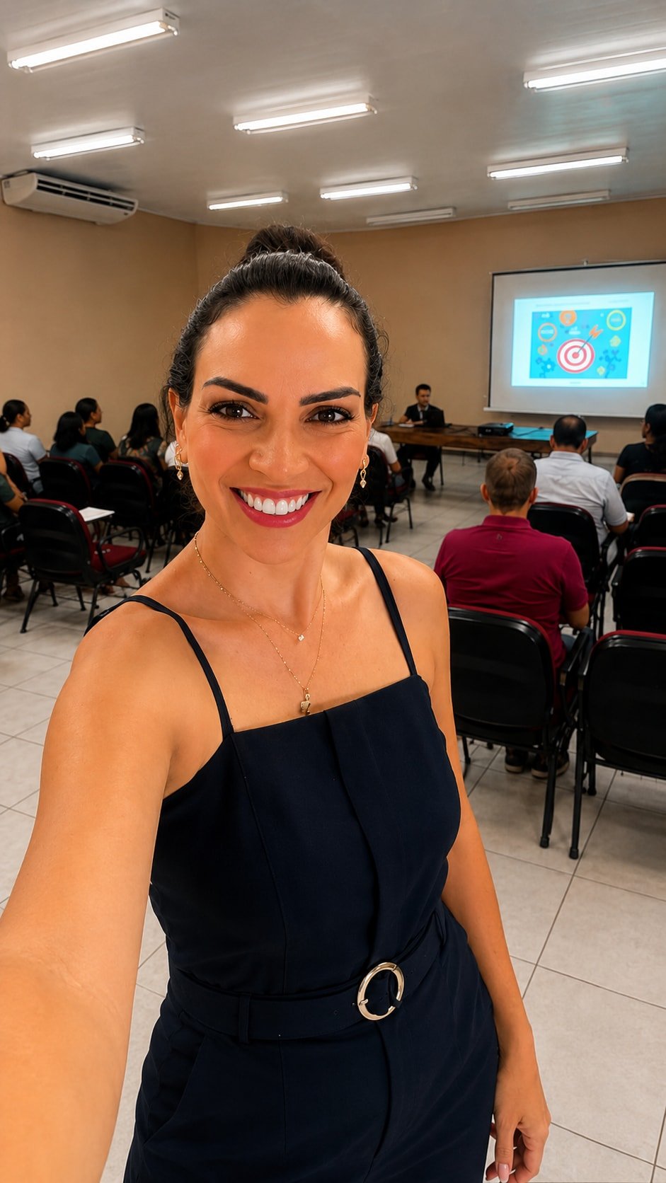 Momento de perto durante um treinamento da Trinus